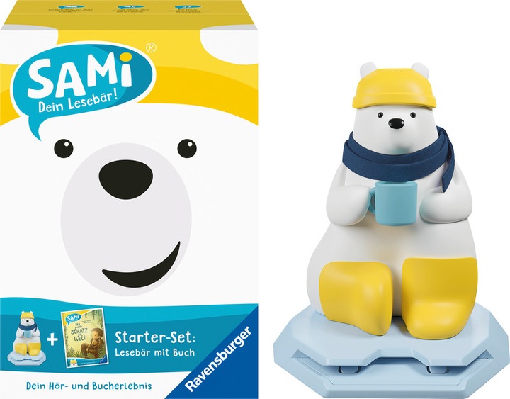 Produktbild Ravensburger Starter-Set SAMi - dein Lesebär. Der grösste Schatz der Welt (Deutsch, Andrea Schütze, 2021)