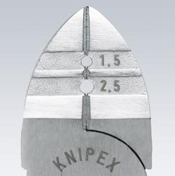 Immagine prodotto Knipex Tronchese laterale con spelacavi (160 mm)