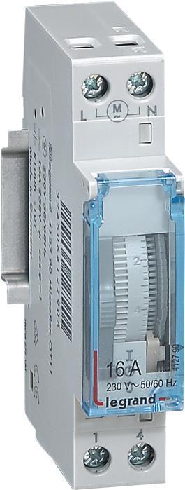 Actual product image Legrand MicroRex QT11 230V 50-60Hz 412790 Day time switch,quartz