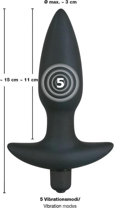 Produktbild Black Velvets Velvets Vibrating Plug
