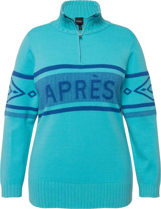 Immagine prodotto Ulla Popken Maglione dal taglio aderente con APRÈS-SKI, collo alto e maniche lunghe (42, 44)