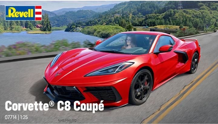 Actual product image Revell Corvette C8 Coupé