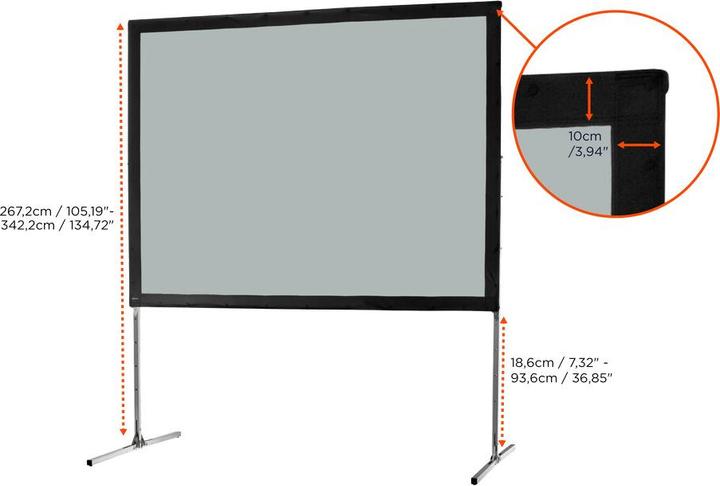 Produktbild Celexon Mobil Expert 4:3 (150", 4:3)