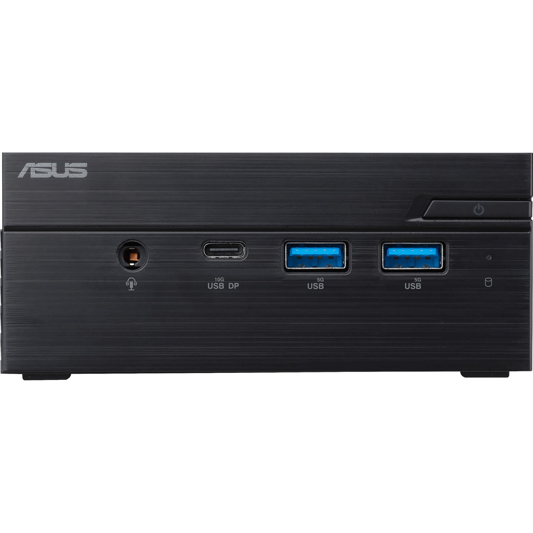 ASUS PC PN53-S7028ADS1 AMD Ryzen 7 UHD Black (AMD Ryzen 7 7730U, 16 GB, 512 GB), PC, Schwarz