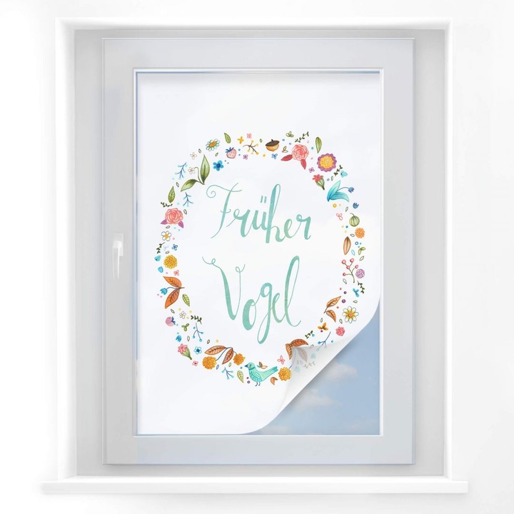 Produktbild Trenddeko Früher Vogel (30 x 45 cm)