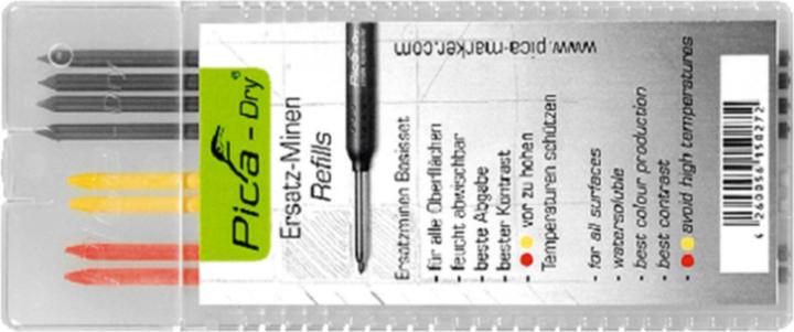 Actual product image Pica Refill (8 Piece, Multicoloured, 2.80 mm)