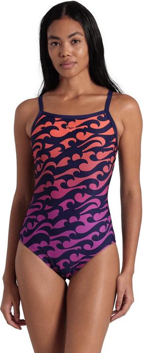 Actual product image Arena Women's Surfs Up Swimsuit Lightdrop Back (42)