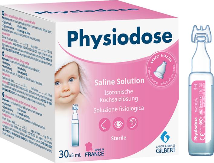 Actual product image Physiodose Physiological saline solution (30 pcs.)
