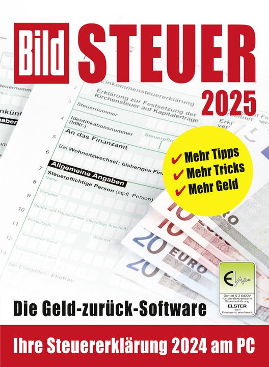 Produktbild Steuertipps BILDSteuer 2024 Download Code (1 User, 1 Geräte/User, unbegrenzt)