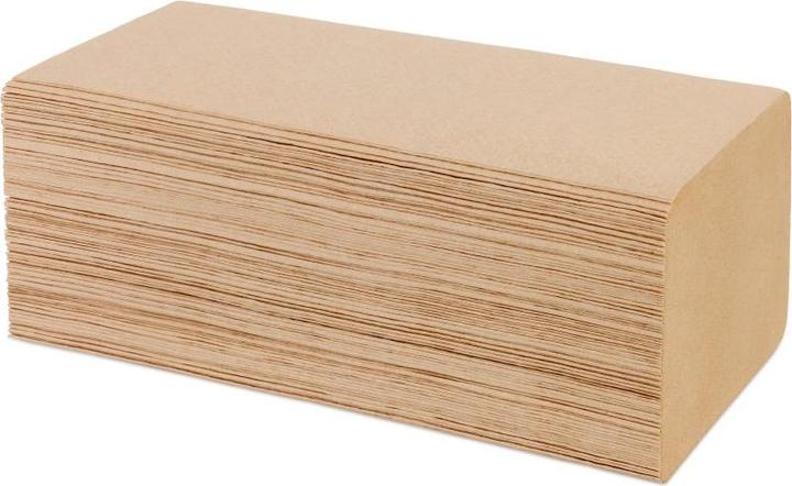 Huchtemeier Papier FALK - Gevouwen handdoeken, Z-vouw, 25x23cm, 5000 vellen - 100% CO2-neutraal. (1 x)