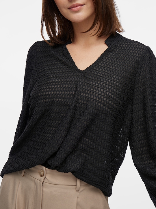 Actual product image Vila V-neck top with long sleeves (XL)