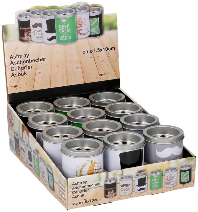 Produktbild Edco Ashtray bin D7,5x10cm