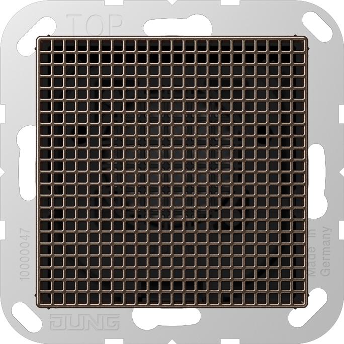 JUNG Deckenlautsprecher A 2,5W mokka 4Ohm LSMA4MO (1 Stk.), Einbaulautsprecher