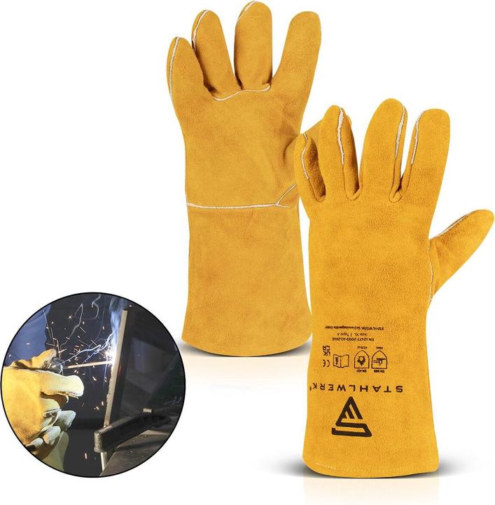 Actual product image Stahlwerk Schweisser-Handschuhe (One size)
