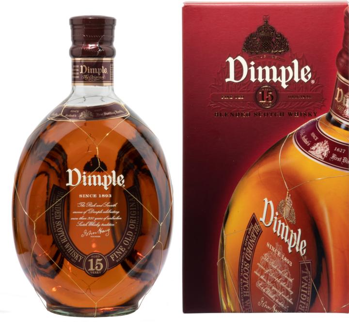 Actual product image Dimple 15 Years (Blended Whisky, 1 x 100 cl)