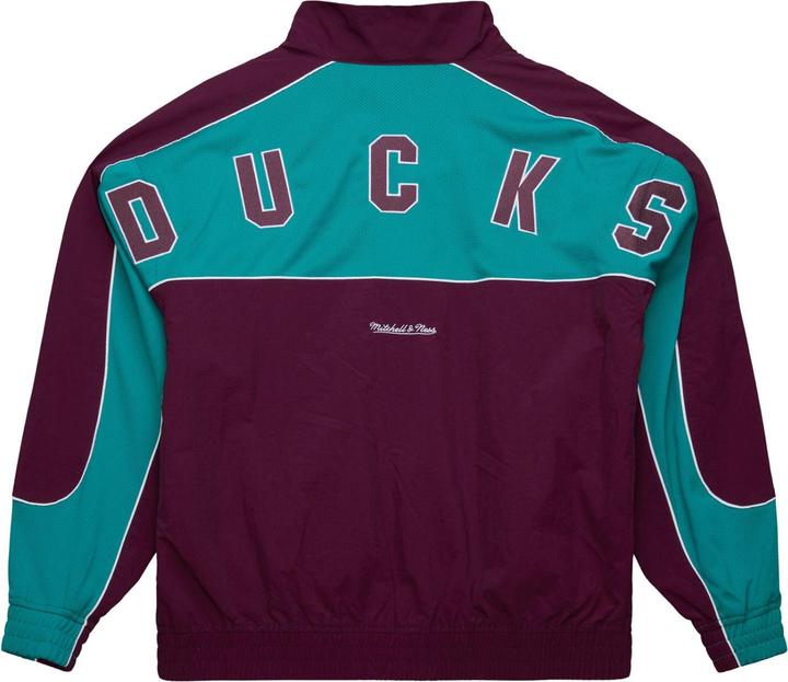 Immagine prodotto Mitchell & Ness M&N Mesh Nylon Track Jacket - NHL Anaheim Ducks - M (M)