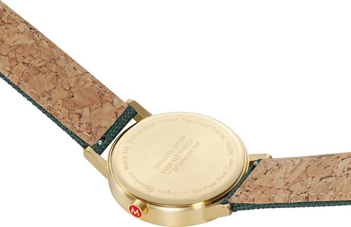Immagine prodotto Mondaine Classic - von der Natur inspiriert - Ip Gold (Orologio da polso analogico, 40 mm)