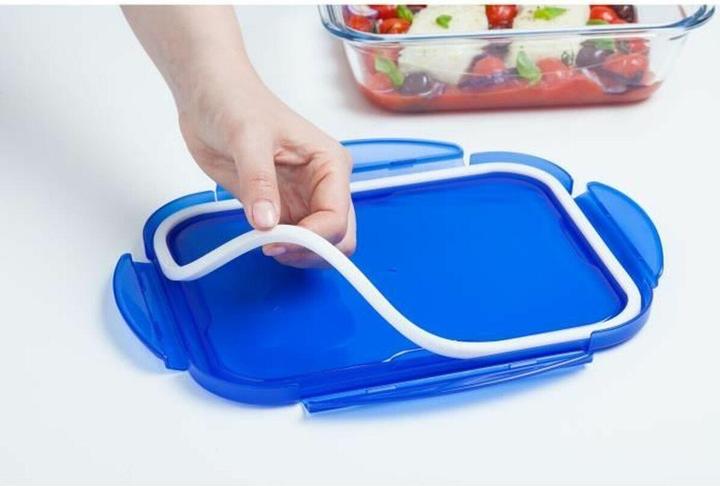 Produktbild Pyrex Stapelbares luftdichtes Küchenbehälterset Cook & Go rechteckig 0,8 L 5 Stücke (0.80 l)