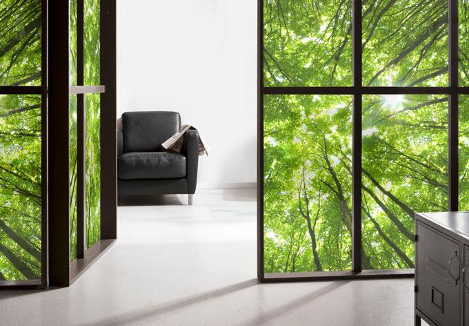 Produktbild Trenddeko Sunny Forest 02 (50 x 75 cm)