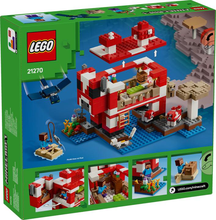 Actual product image LEGO Das Pilzkuh-Haus (21270, LEGO Minecraft)