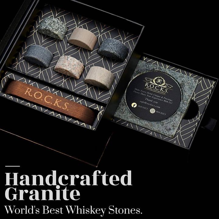 Immagine prodotto Rocks Whiskey Chilling Stones Whisky Steine Geschenkset (Pietre di whisky)