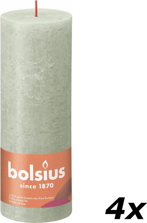 Produktbild Bolsius 4er-Set Stumpenkerze (4 Stk.)