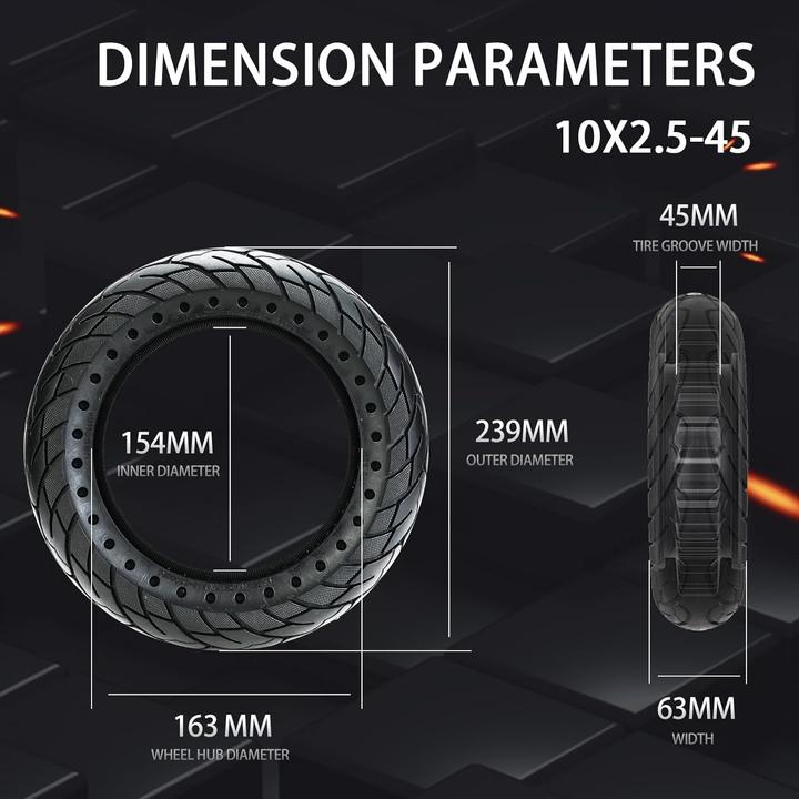 Actual product image Lefelwel Spare tyre