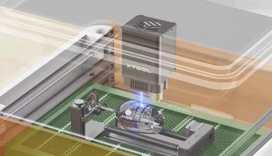 Image du produit XTool M1 Riser Base avec panneau en nid d'abeille