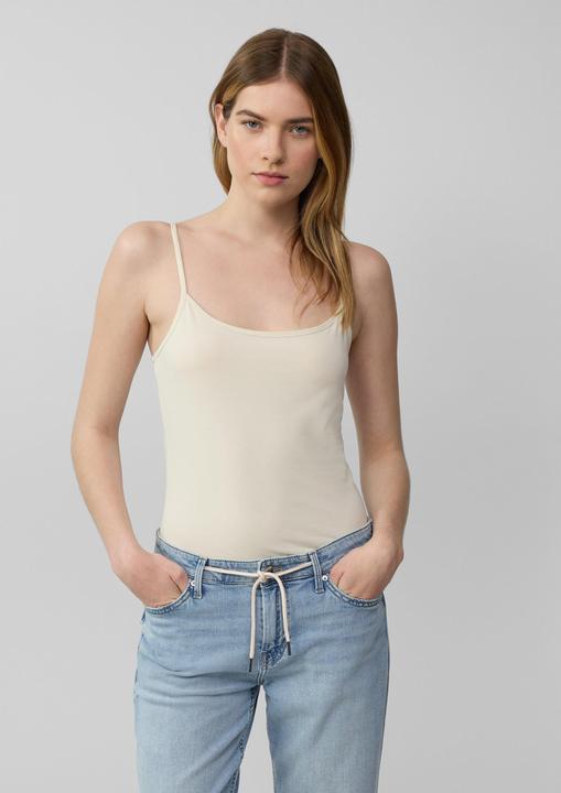 Actual product image S.Oliver T-Shirt Slim-Fit-Top aus Baumwollmix mit verstellbaren Spaghettiträgern (46)