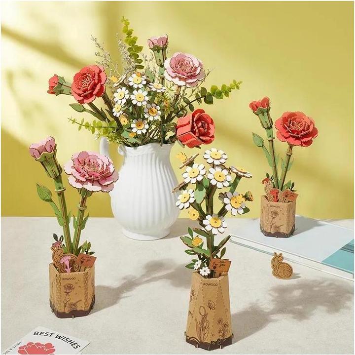 Actual product image Rolife TW052 - Red Carnation