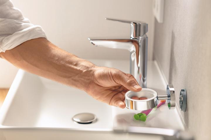 Immagine prodotto Grohe QuickGlue A2 per gli accessori QuickFix con due dischi di fissaggio (50 g)