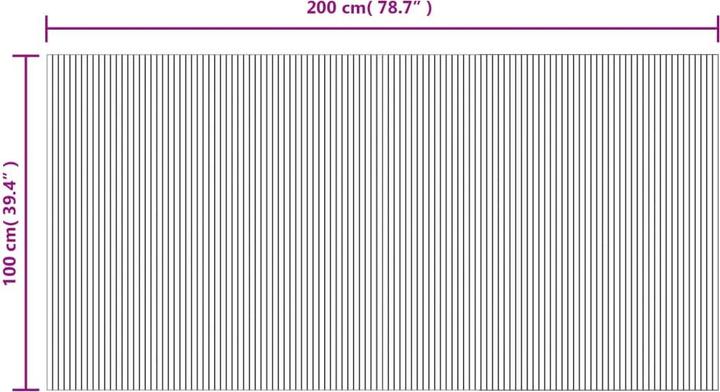 Image du produit vidaXL Teppich (100 x 200 cm)