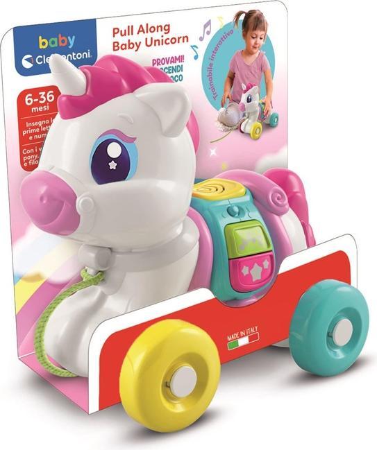 Actual product image Clementoni Baby - Unicorn Drawbar
