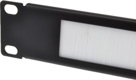Image du produit Cables Direct CDL 19 Inch White Brush Plate - 1u