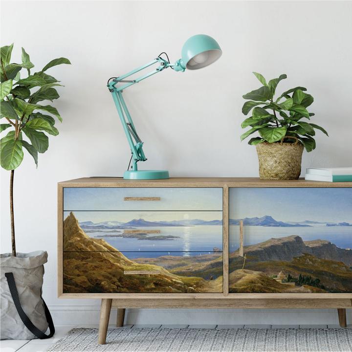 Image du produit Trenddeko Paysage côtier du golfe de Naples (120 x 50 cm)