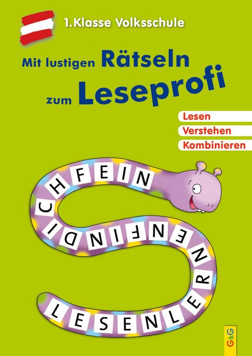 Produktbild Mit lustigen Rätseln zum Leseprofi - 1. Klasse Volksschule (Deutsch, Edith Thabet, 2017)
