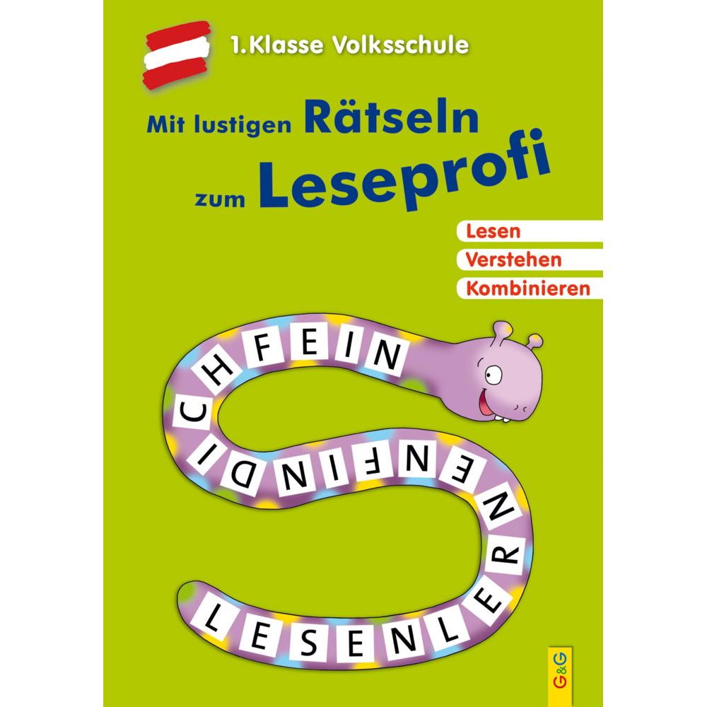 Mit lustigen Rätseln zum Leseprofi - 1. Klasse Volksschule, Schulbücher von Edith Thabet