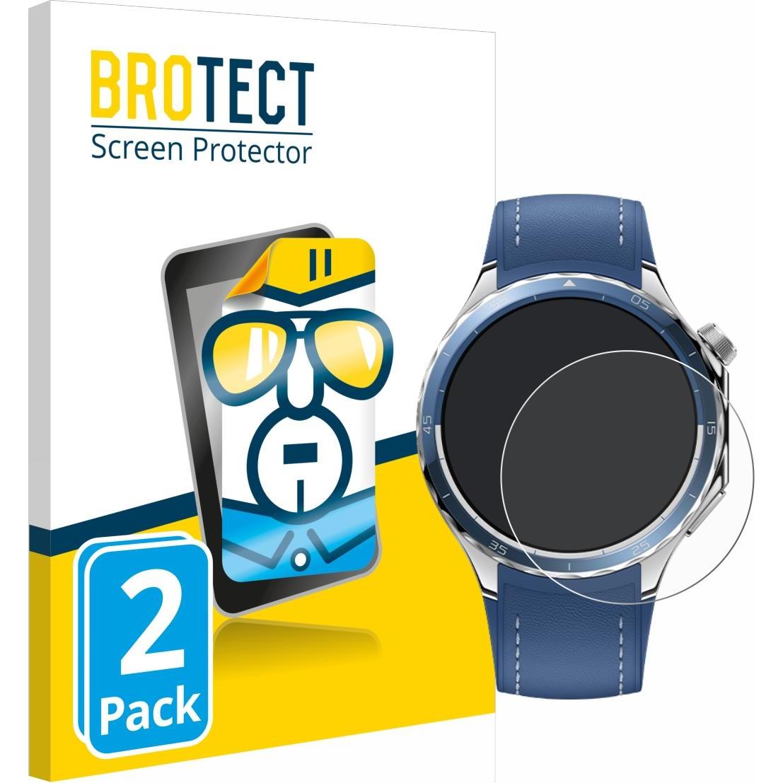 BROTECT Schutzfolie Displayschutz Displayschutzfolie Folie Klar Transparent, Smartwatch Schutzfolie, Transparent