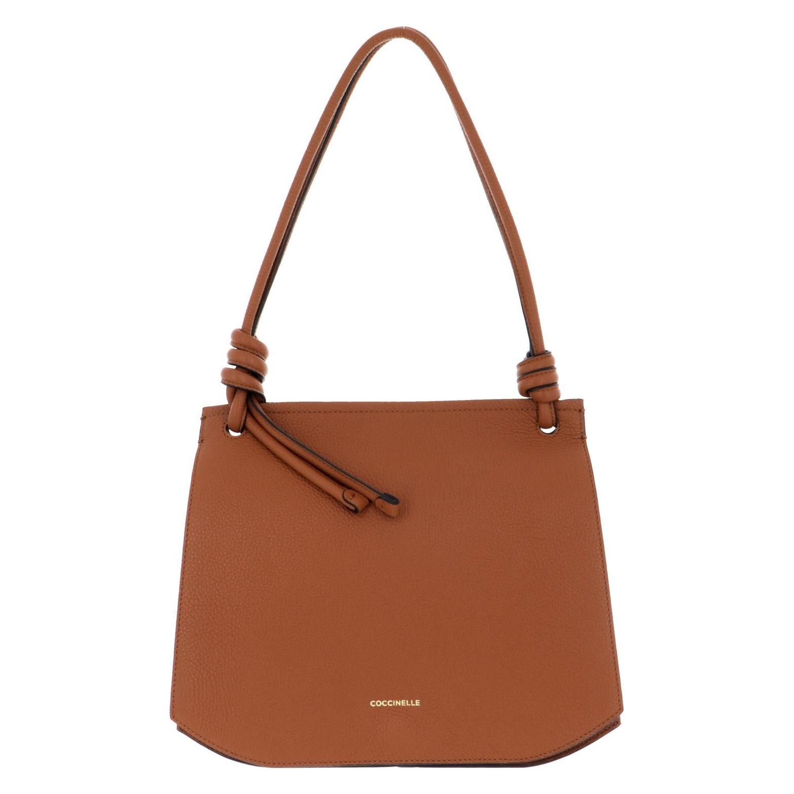 Coccinelle, Damen, Handtasche, Allure Shoulder Bag, Braun