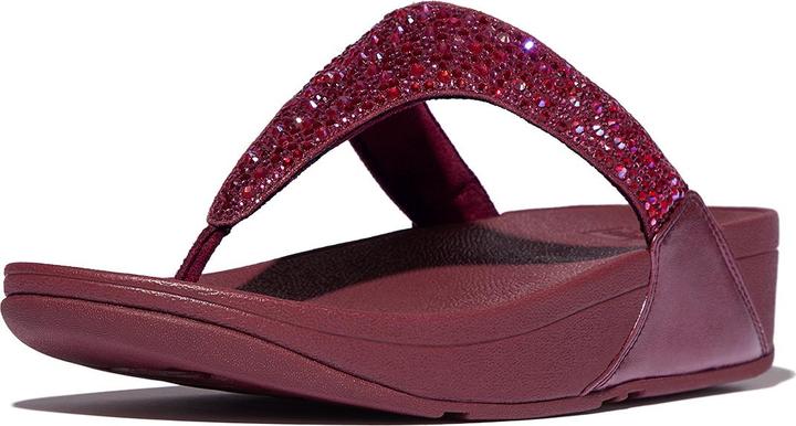 Actual product image Fitflop Lulu Crystal Mix Toe Post Sandals (38)