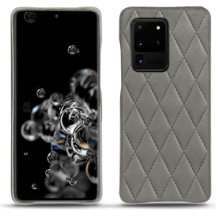 Noreve Lederschutzhülle (Samsung Galaxy S20 Ultra 5G), Smartphone Hülle, Grau