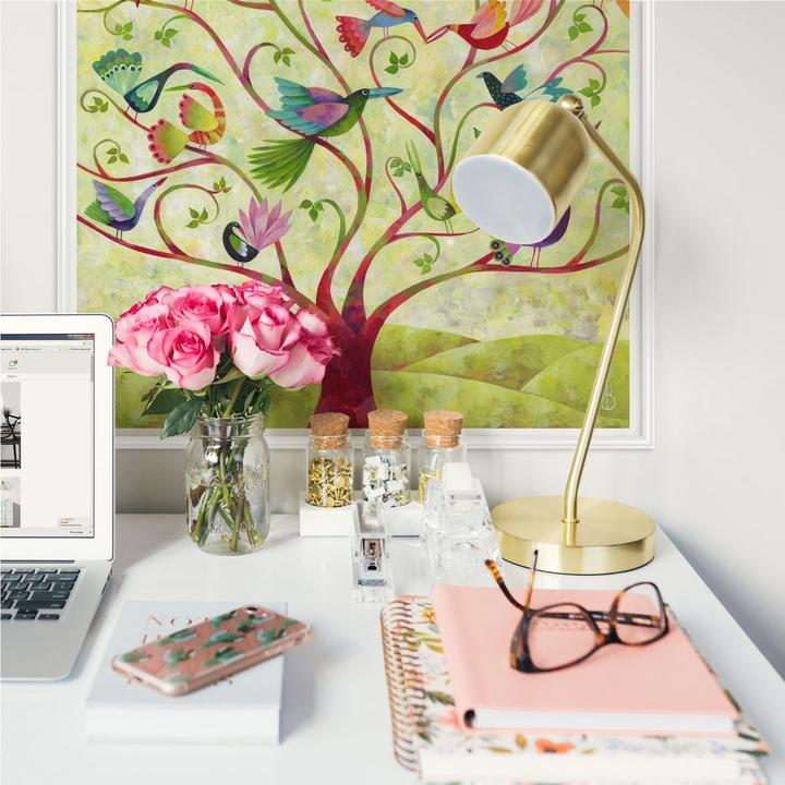 Image du produit Trenddeko Oiseaux exotiques (70 x 70 cm)