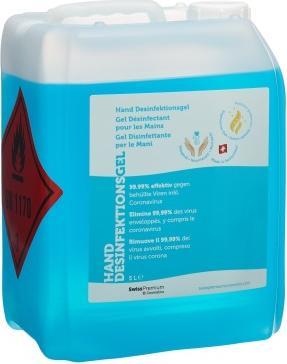 Produktbild Wiesenberg Hand Desinfektionsgel Fresh Lemon Gel (5000 ml)