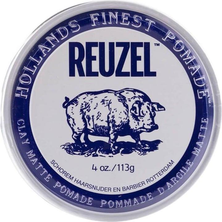 Reuzel Matte Clay Pomade (Hair pomade, Hair wax, 95 ml)