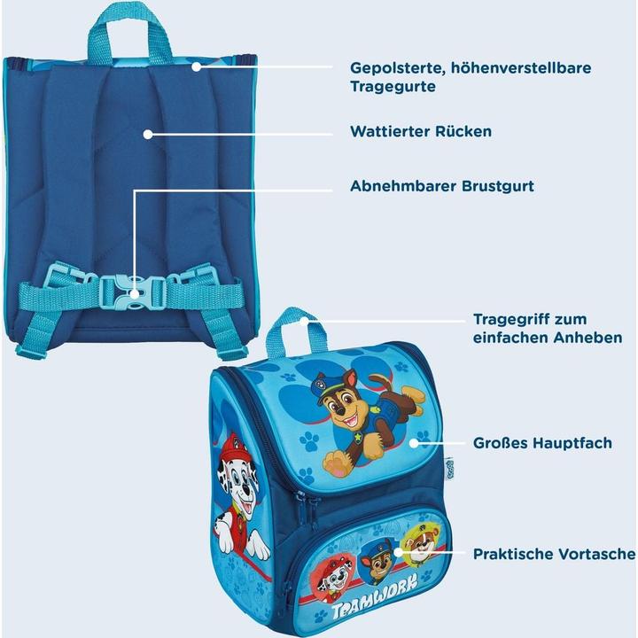 Produktbild Scooli Rucksack Cutie Paw Patrol 6.5 l, Gewicht: 290