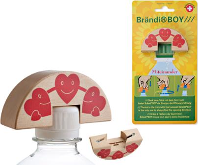Actual product image Brändi Boy version pad printing together