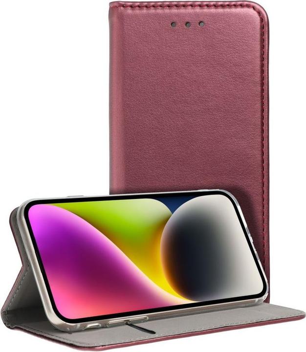 Immagine prodotto NoName Book case OEM SMART MAGNETO Book case for REALME 14 PRO PLUS burgundy (Realme 14x)