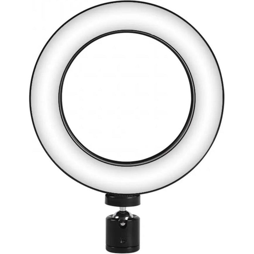 JTI Selfie-Licht / Ringlicht (16 cm) (Ringleuchte), Dauerlicht, Schwarz