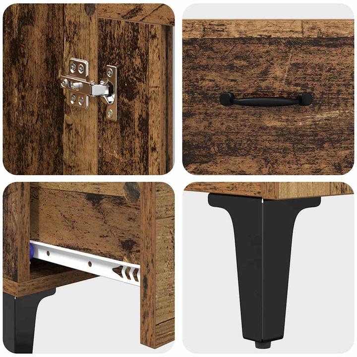 Image du produit vidaXL Highboard (31 x 70 x 115 cm)