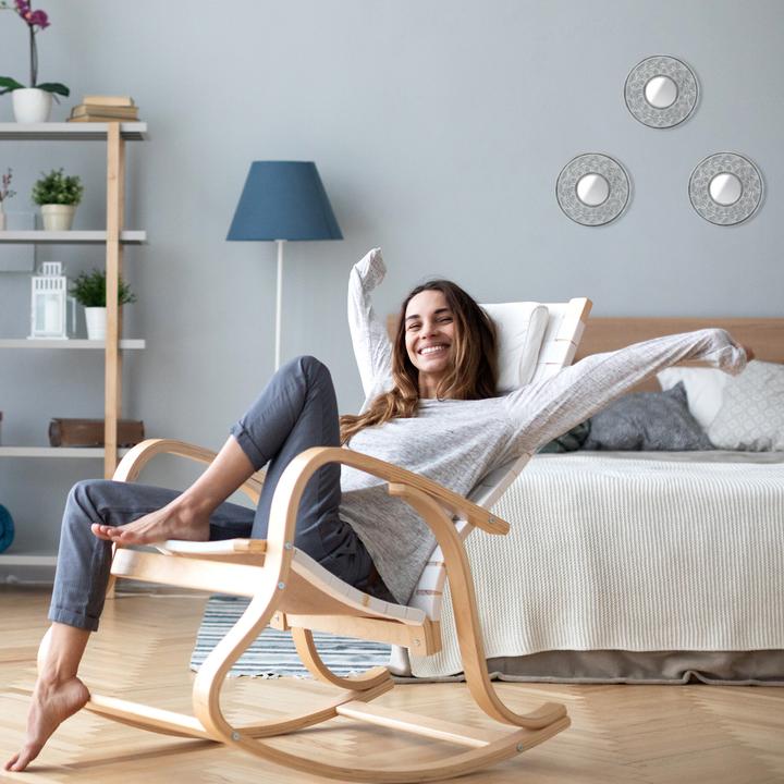 Productafbeelding Relaxdays 3x spiegel (25 x 1,5 x 25 cm)